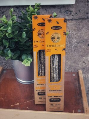 Incienso orgánico Ullas | Sándalo elaborado con resinas naturales y aceites esenciales