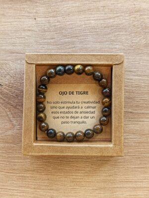 pulsera ojo de tigre katxu pulsera de piedra ojo de tigre